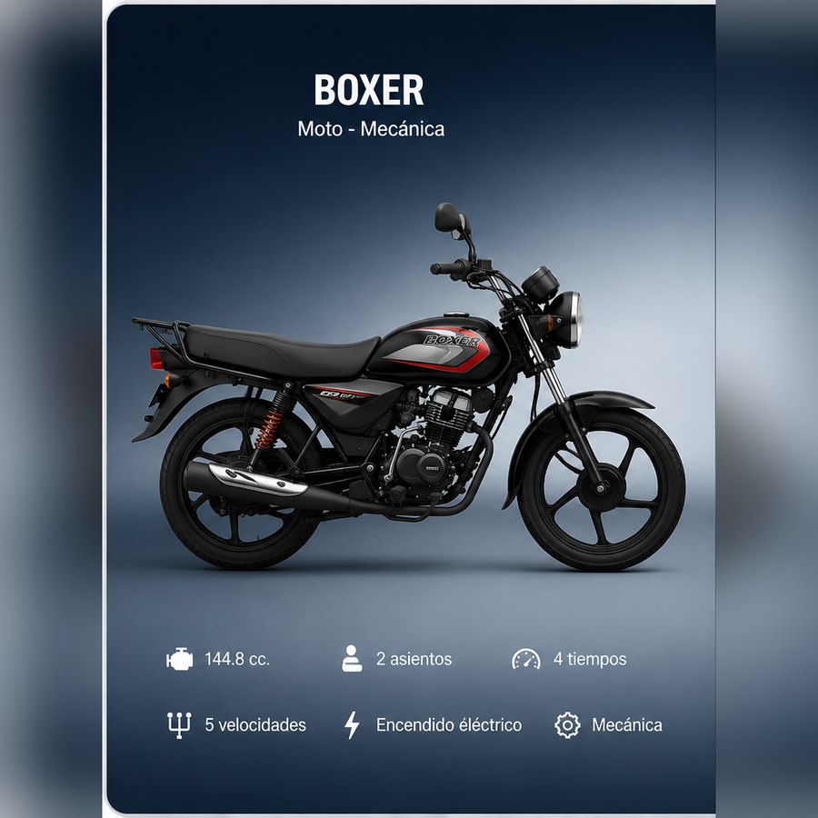 Moto — Bajaj Boxer